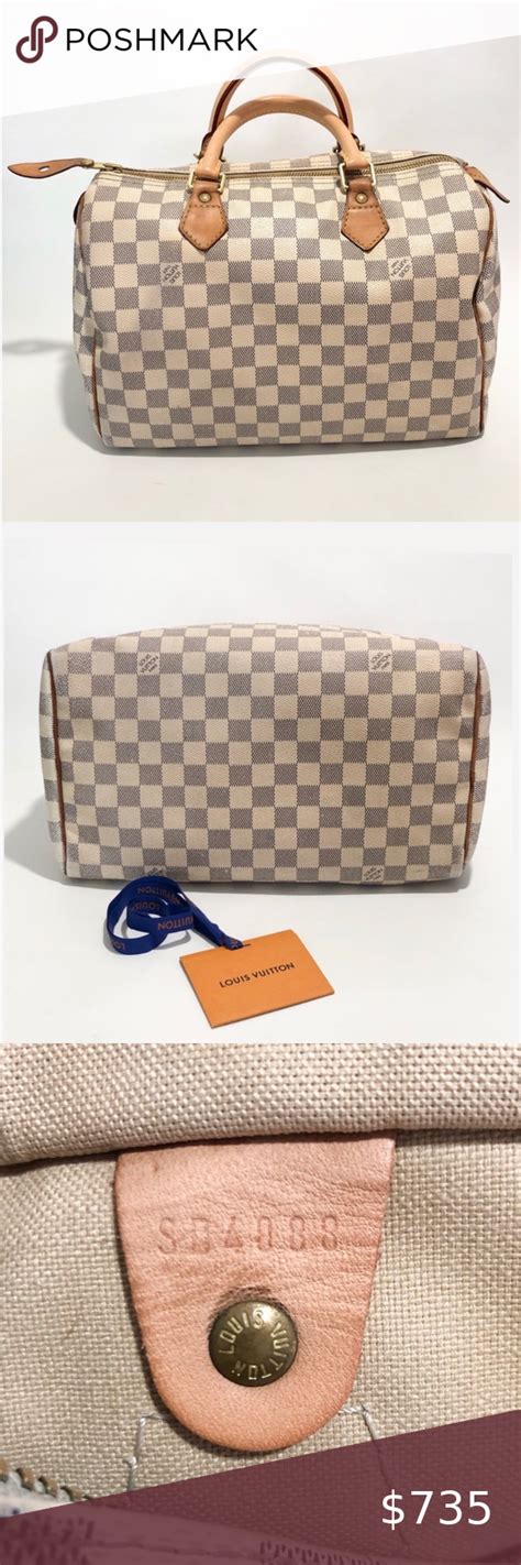 AUTHENTIC date code SP1068 LOUIS VUITTON SPEEDY 30 .